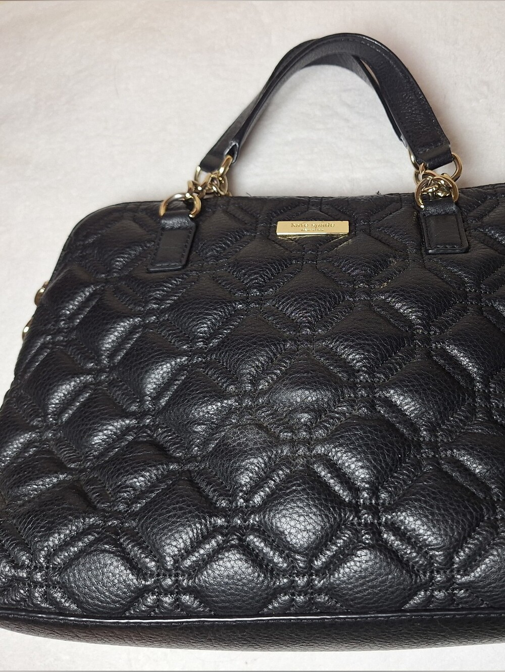 Kate Spade Shoulder Bag Quilted Leather